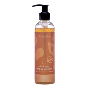 Освежающий гель для душа с золотистыми частицами манго и папайи, 250 мл Iwoline