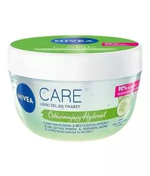 Освежающий гель-крем для лица Care 100мл Nivea