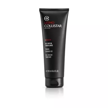 Освежающий и тонизирующий гель для душа для мужчин toning shower gel with plant proteins Collistar, 250 мл
