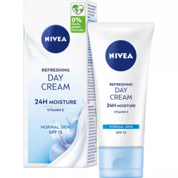 Освежающий крем для лица с spf15, 50 мл Nivea 24H nawilenia
