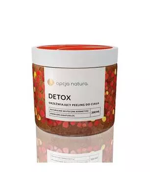 Освежающий пилинг для тела, 200 мл Natura Option, Detox Peeling, Opcja Natura