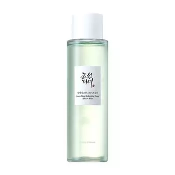 Освежающий тоник для лица с кислотами aha + bha из зеленой сливы Beauty Of Joseon, 150 мл
