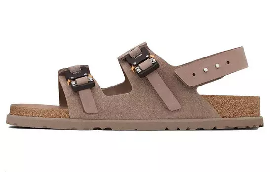От Birkenstock Milano Sandal Коричневый нубук Телячья кожа Dior