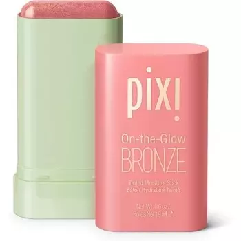 От Petra On-The-Glow BRONZE Тонированный увлажняющий бронзер-стик 19 г Теплое сияние Pixi