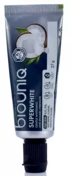 Отбеливающая паста с кокосом, 27 г Biouniq Superwhite, inna