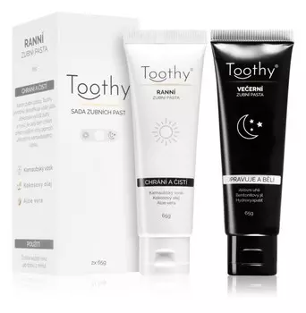 Отбеливающая зубная паста Toothy® All Day Care