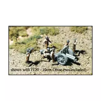 Отдельные итальянские артиллерийские расчеты - лето, WWII Micro Armour - Italian (1:285)
