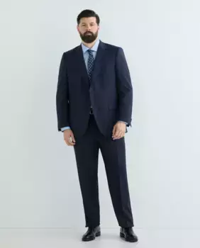 Отдельный костюм-брюки больших размеров Emidio Tucci, темно-синий