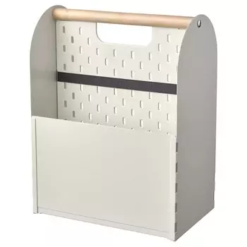 Отделение для письменных принадлежностей, белое, 33x21x43 см, VATTENKAR IKEA