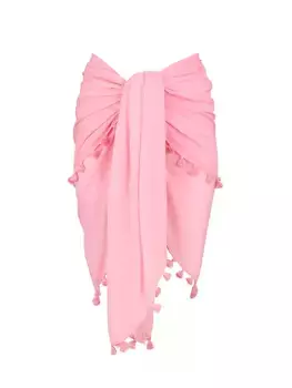 Отделка помпоном Парео Melissa Odabash, цвет rose