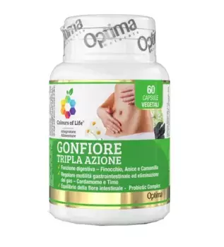 Отек тройного действия, 60 растительных капсул Optima
