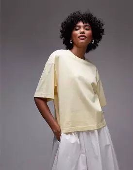 & Other Stories свободная футболка оверсайз цвета сливочного желтого