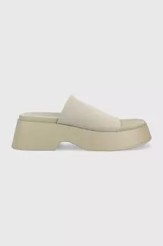 Откиньте тапочки-шлепанцы Steve Madden, серый