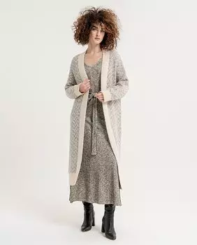 Открытая длинная женская куртка Surkana, черный