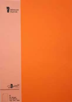 Открытка А4 На Бумаге 5 Шт. Апельсин Inna marka