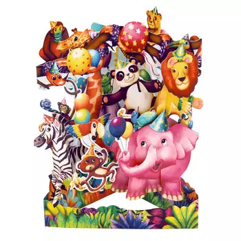 Открытки На Качелях Фиеста-Животные Inna marka