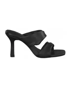 Открытые босоножки на высоком каблуке S.Oliver, черный