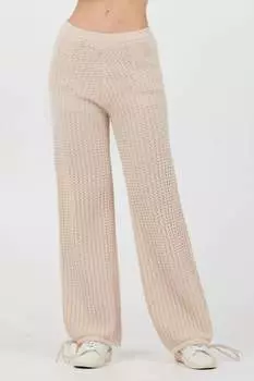 Открытые брюки с завязками крючком в бежевом цвете Bali Vintage Havana