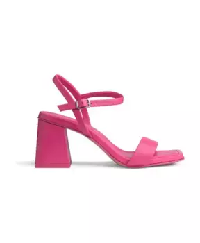 Открытые сандалии на плоской подошве Tamaris, розовый