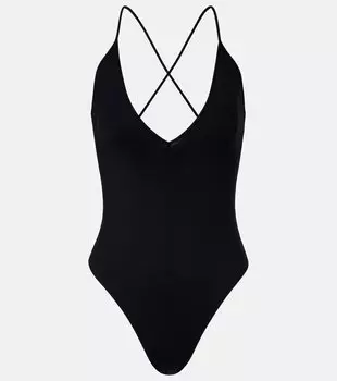 Открытый боди Wardrobe.NYC, черный