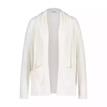 Открытый кардиган из тонкой кремовой вязки. Allude, мультиколор