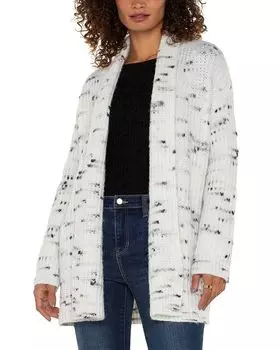 Открытый кардиган свитер Liverpool Los Angeles, белый