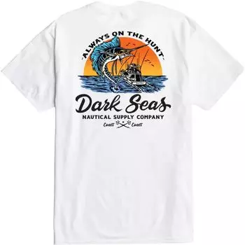 Открытый океан карманная футболка Dark Seas, белый