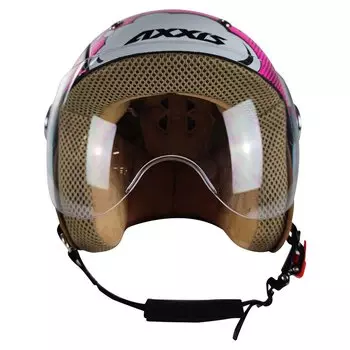 Открытый шлем Axxis Puppy B103D Comic A8 Kids, розовый