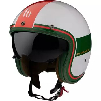 Открытый шлем MT Helmets Le Mans 2 SV Tant, белый