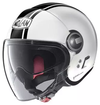 Открытый шлем N21 Visor 06 Dolce Vita Nolan, белый/черный