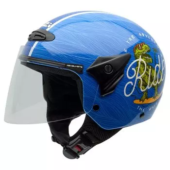 Открытый шлем Nzi Helix Ii Jr, синий