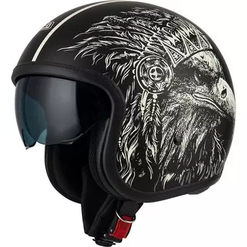 Открытый шлем Nzi Rolling 4 Sun, черный