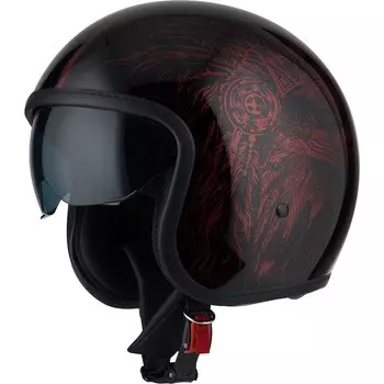 Открытый шлем Nzi Rolling 4 Sun, черный