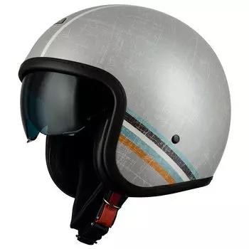 Открытый шлем Nzi Rolling 4 Sun, серый