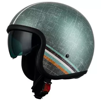 Открытый шлем Nzi Rolling 4 Sun, зеленый