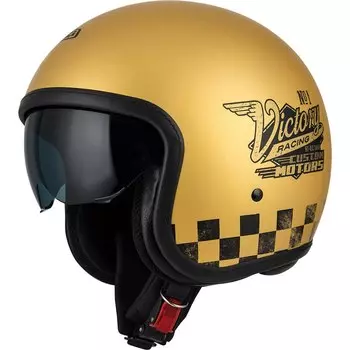 Открытый шлем Nzi Rolling 4 Sun, золотой