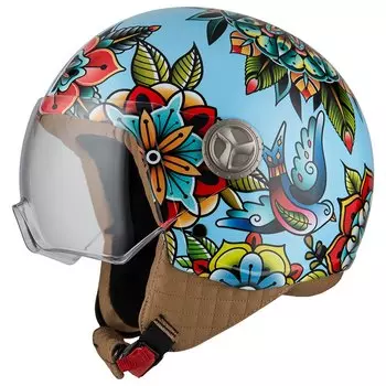 Открытый шлем Nzi Zeta 2, синий