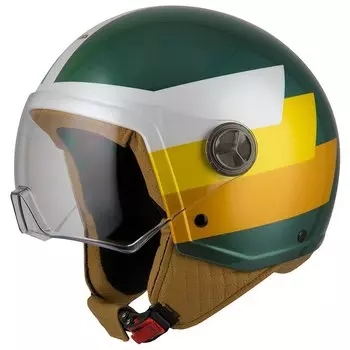 Открытый шлем Nzi Zeta 2, зеленый