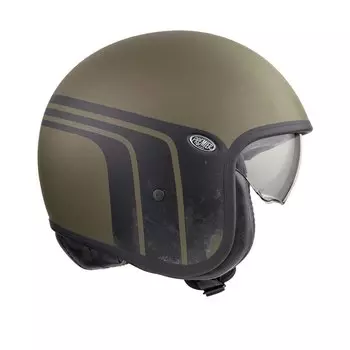 Открытый шлем Premier Helmets 23 Vintage BTR Military BM 22.06, зеленый