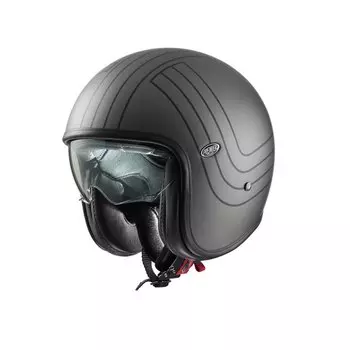 Открытый шлем Premier Helmets 23 Vintage EX 17 BM 22.06, серый