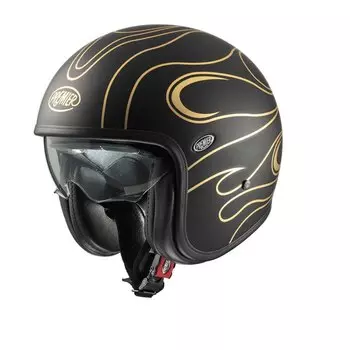 Открытый шлем Premier Helmets 23 Vintage FR BM 22.06, черный