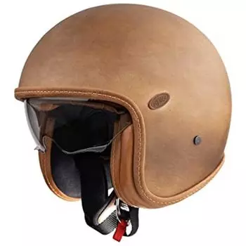 Открытый шлем Premier Helmets 23 VintagePlatin Ed. BOS BM 22.06, коричневый