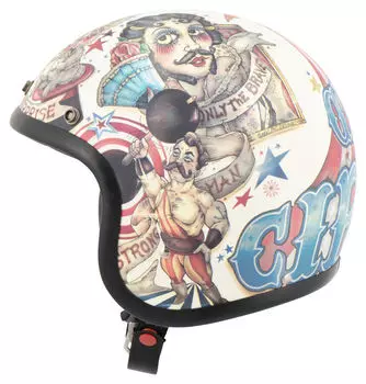 Открытый шлем Vintage Circus DMD, мультиколор