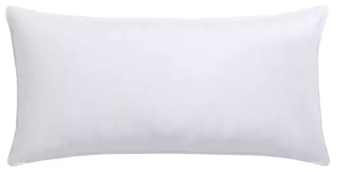 Отличная 3-камерная подушка "Вена", наполнитель: 60% пух/40% перо (внешние камеры) и 100% перо (внутренняя камера), чехол: 100% хлопок, (1 шт.) Excellent 40х80 см, белый