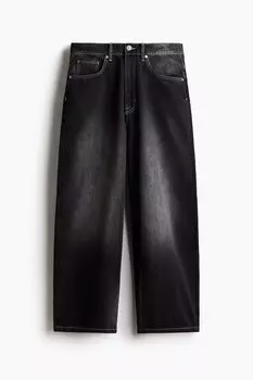Отличные мешковатые джинсы H&M, черный