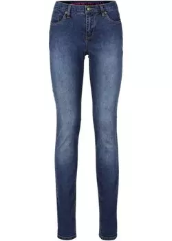 Отличные узкие джинсы Rainbow, синий