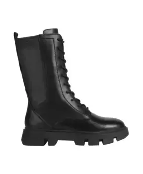 Отличные высокие сапоги Geox, черный