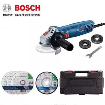 Шлифовальный станок Bosch GWS700 + кейс, диски, 4 штуки