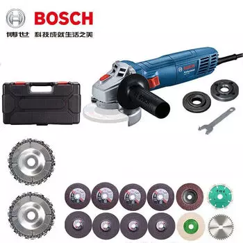 Шлифовальный станок Bosch GWS700 + набор дисков, кейс