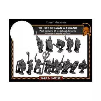 Отряд №1 — Копье и Щит, War & Empire - Ancient Miniatures - German (15mm)